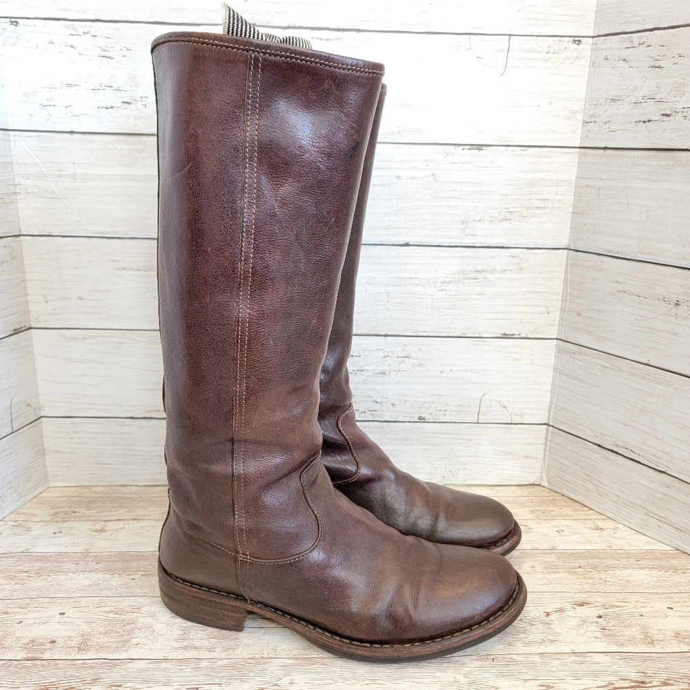Fiorentini + Baker tall brown boots